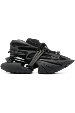 Balmain Unicorn leather low-top sneakers