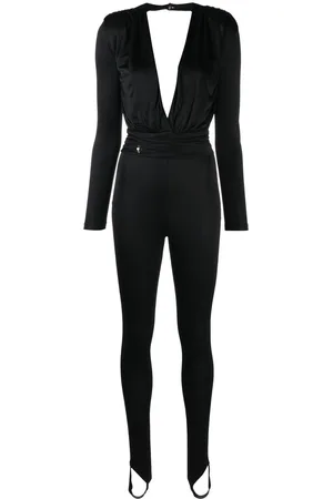 Philipp Plein Plunging V-neck jumpsuit