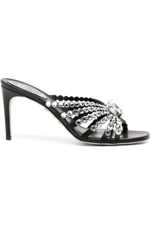 RENE CAOVILLA 90mm crystal-embellished sandals