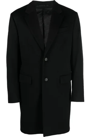 VERSACE Single-breasted button coat