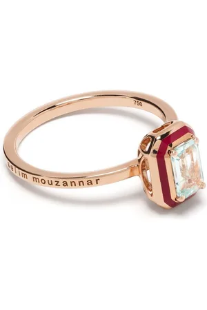 SELIM MOUZANNAR 18kt rose Mina tourmaline ring