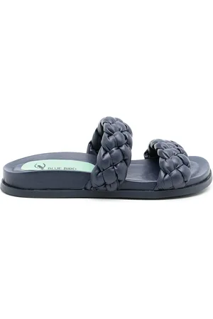 Blue Bird Interwoven-strap sandals
