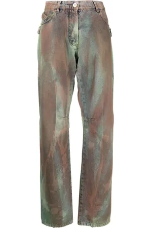 The Attico Deann camouflage trousers