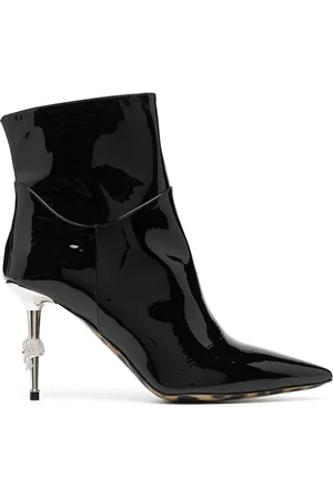 Philipp Plein Skull-heel ankle boots
