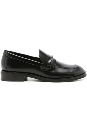 Sarah Chofakian Eliza leather loafers
