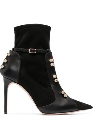 HARDOT Stud-detail pointed ankle boots