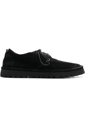 MARSÈLL Sancrispa Alta suede lace-up shoes