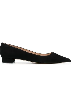 Stuart Weitzman 20mm suede pumps