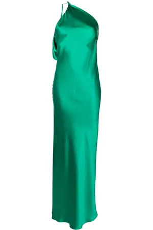 Michelle Mason Single-shoulder maxi dress