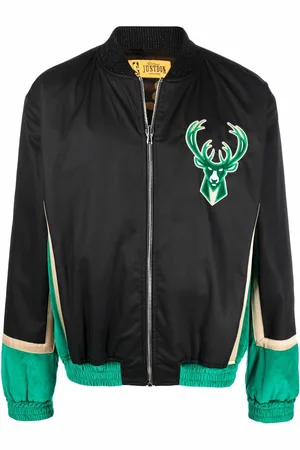 JUST DON Colour-block reversible jacket