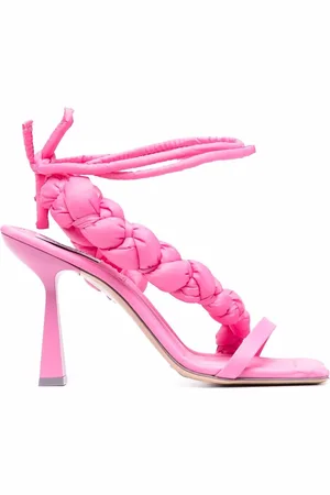 Sebastian Quilted-detail square-toe sandals