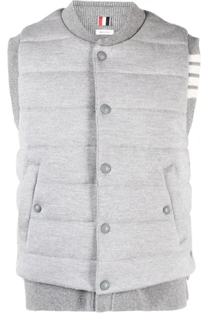 Thom Browne Padded-design button-down gilet