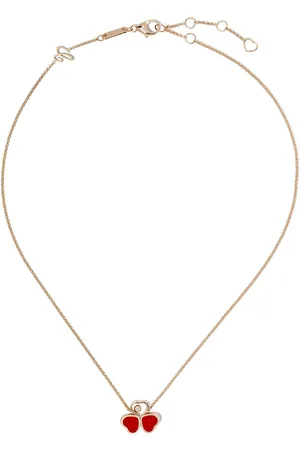 Chopard 18kt rose gold Happy Heart necklace