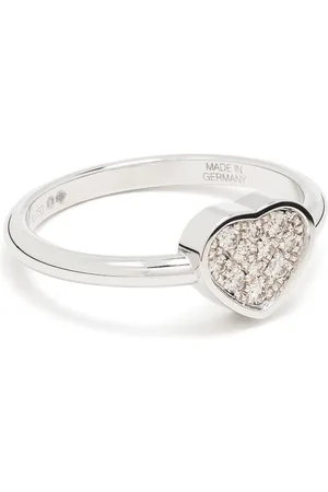 Chopard 18kt white gold My Happy Heart diamond ring