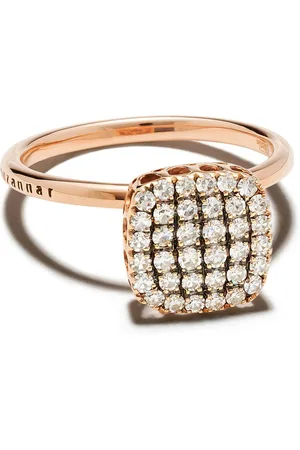 SELIM MOUZANNAR 18kt rose gold diamond Beirut ring
