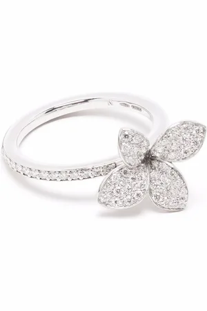 Pasquale Bruni 18kt white gold Petit Garden diamond ring