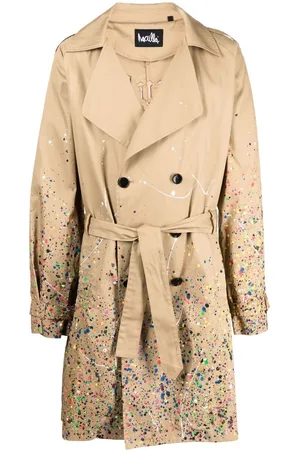 HACULLA Paint splatter trench coat