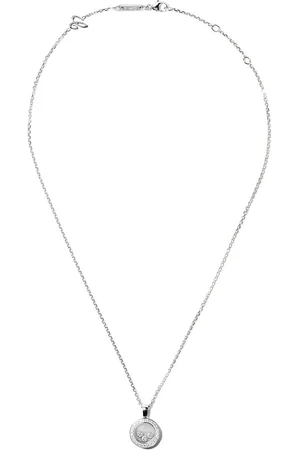 Chopard 18kt white gold Happy Diamond Icons pendant necklace