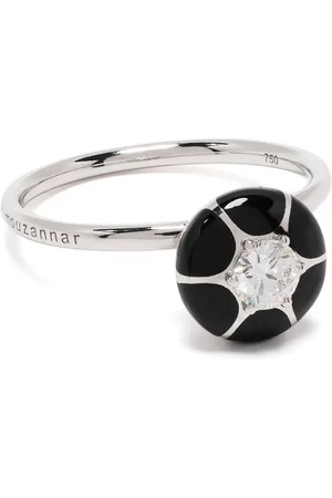 SELIM MOUZANNAR 18kt white gold Sea Flower diamond ring