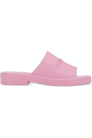 Salvatore Ferragamo Logo-debossed open-toe slides