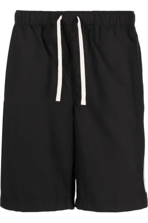 ROMEO HUNTE Logo-patch cotton shorts