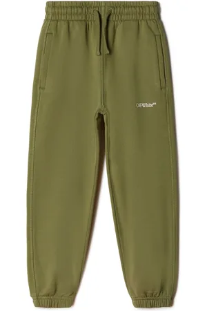OFF-WHITE Bookish cotton track pants