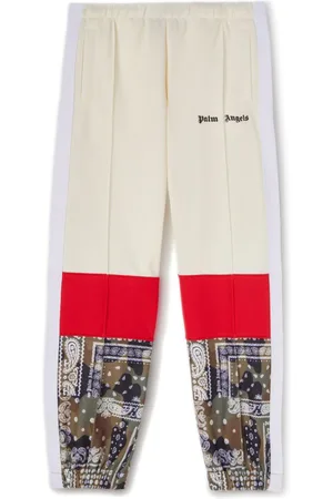 Palm Angels Colour-block logo-print track pants