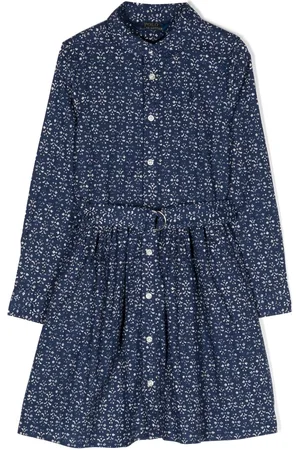 Ralph Lauren Louella pleated-skirt dress
