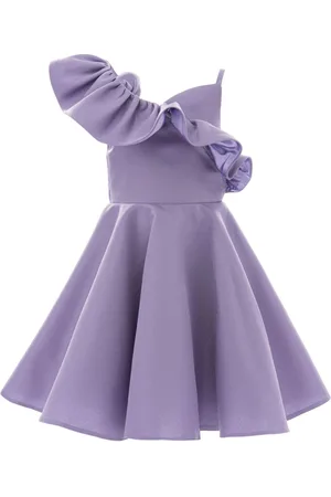 Tulleen Off-shoulder ruffled dress