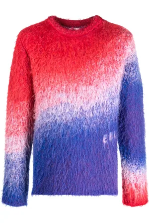 ERL Ombré-effect mohair-blend jumper