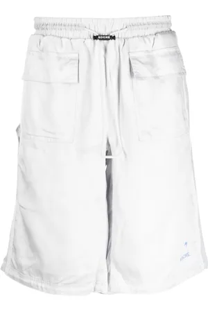 PUMA Logo-buckle track shorts