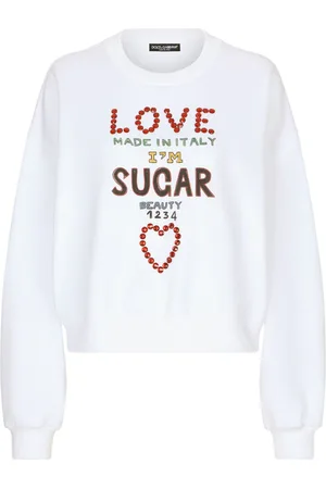 Dolce & Gabbana Crystal-embellished sweatshirt