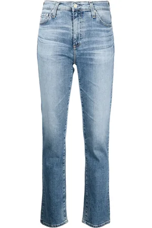 AG Jeans Mari high-rise slim-fit jeans