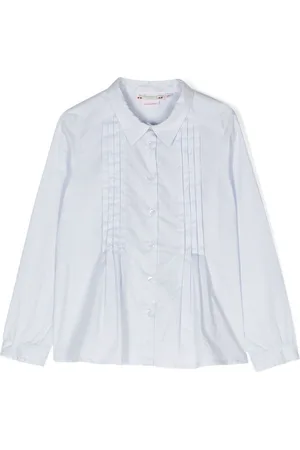 BONPOINT Pleat-detail cotton shirt