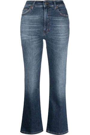 haikure Mid-rise cotton-lyocell cropped jeans