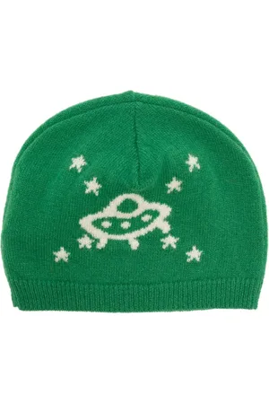 Gucci Intarsia-motif knitted wool beanie