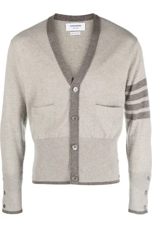 Thom Browne 4-Bar cashmere cardigan
