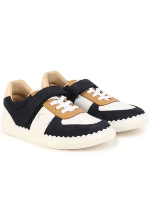 Chloé Leather panelled sneakers