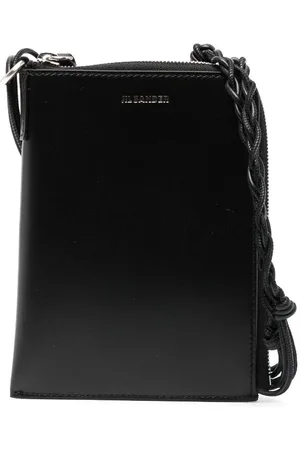 Jil Sander Tangle leather passport holder