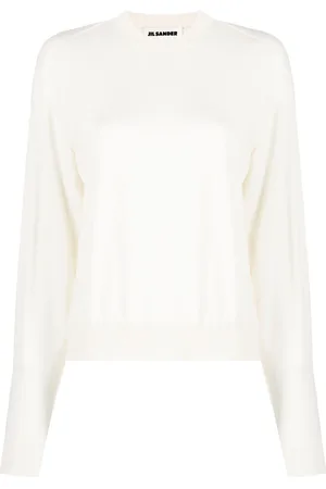 Jil Sander Ribbed crew neck jumper