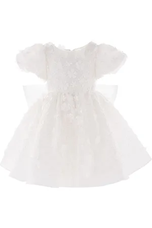 Tulleen Moneta floral-appliqué dress