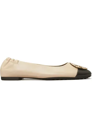 Tory Burch Claire cap-toe ballerina shoes