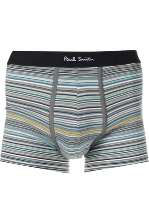 Paul Smith Logo-waistband striped boxers