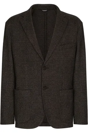 Dolce & Gabbana Prince of Wales check pattern blazer