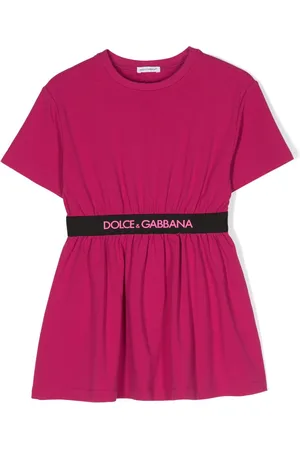 Dolce & Gabbana Logo-waistband jersey dress