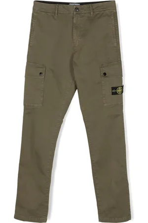Stone Island Compass-motif cargo trousers
