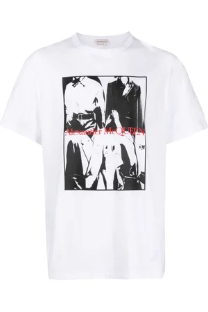 Alexander McQueen Photograph-print cotton T-shirt