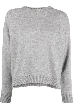 PESERICO SIGN Intarsia-knit crew-neck jumper