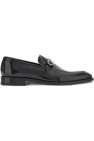 Salvatore Ferragamo Gancini leather loafers