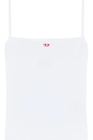 Diesel T-Hop-D logo-appliqué tank top